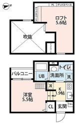 ラヴィータ御崎の物件間取画像